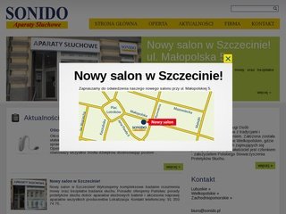 Podgląd sonido.pl