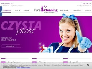 Podgląd pure-cleaning.pl