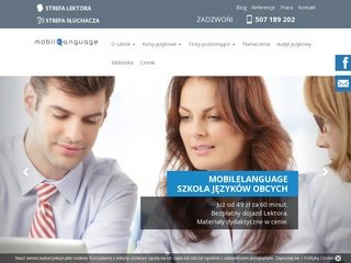 Podgląd mobilelanguage.pl