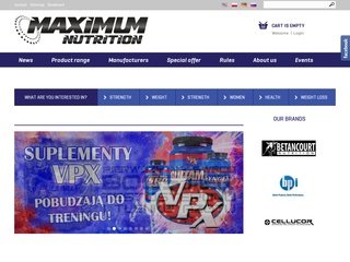 Miniaturka maximumnutrition.pl