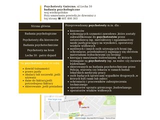 Podgląd psychotestygniezno.pl