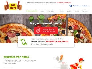 Podgląd toppizza-szczecin.pl