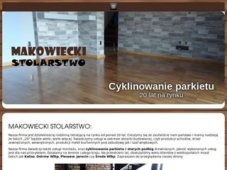 Podgląd makowiecki-stolarstwo.pl