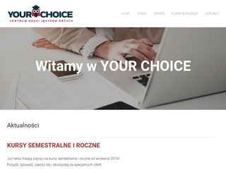 Podgląd yourchoice.edu.pl