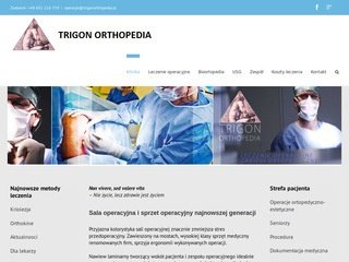 Podgląd trigonorthopedia.pl