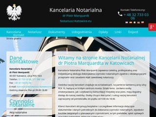 Podgląd notariusz-katowice.eu