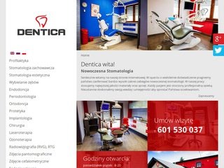 Podgląd dentystazawiercie.pl