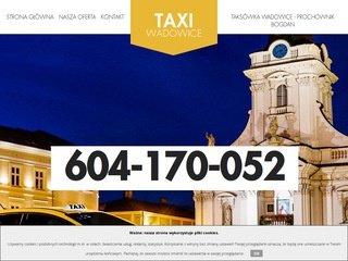 Podgląd taxiwadowice.pl