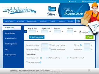 Podgląd https://www.szybkikurier.eu