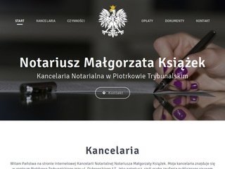 Podgląd notariuszpiotrkow.pl