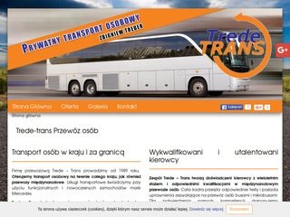 Podgląd trede-trans.com.pl