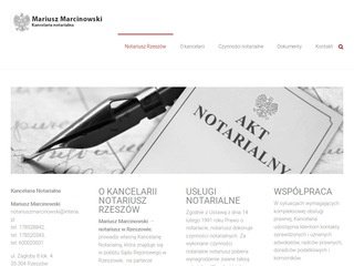 Podgląd notariusz-marcinowski.pl