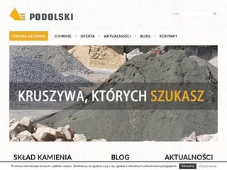 Podgląd podolski-kruszywa.pl