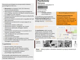 Miniaturka psychotestywarszawa.pl