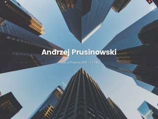 Podgląd andrzejprusinowski.pl