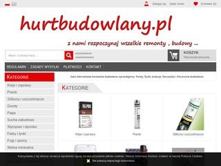 Podgląd https://hurtbudowlany.pl