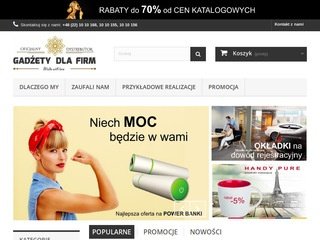 Podgląd https://gadzetydlafirm.com.pl