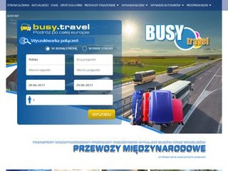 Podgląd https://www.busy.travel