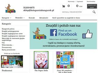 Podgląd https://ksiegarniakangurek.pl