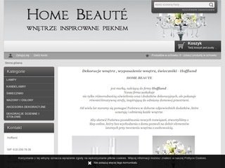 Podgląd homebeaute.com.pl