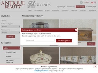 Podgląd antiquebeauty.eu