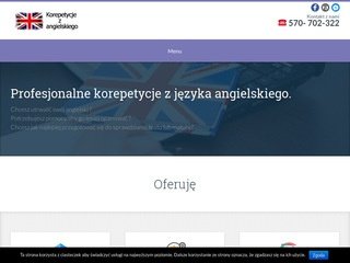 Podgląd korepetycjezangielskiego.radom.pl