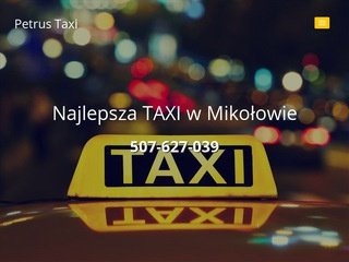 Podgląd petrus-taxi.pl