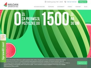 Podgląd https://miloan.pl