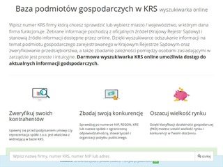 Podgląd https://baza-krs.pl