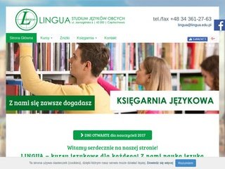 Miniaturka lingua.edu.pl