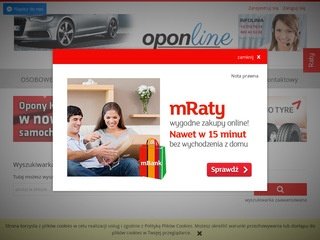 Podgląd https://oponline.pl