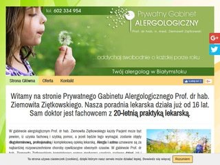 Podgląd alergologbialystok.com.pl