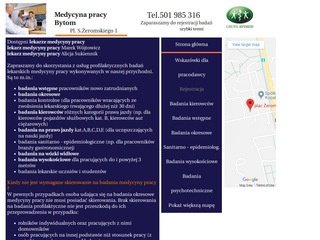 Podgląd medycynapracybytom.pl