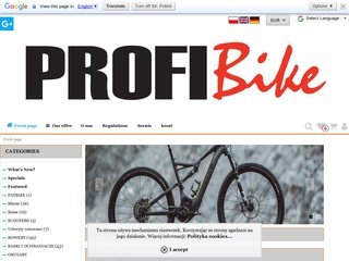 Podgląd profibike.com.pl