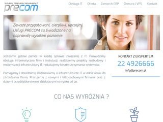 Podgląd https://precom.pl