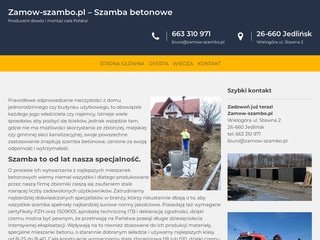 Podgląd https://zamow-szambo.pl