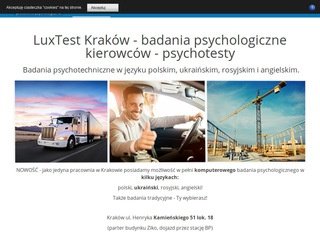 Podgląd https://www.luxtest.pl