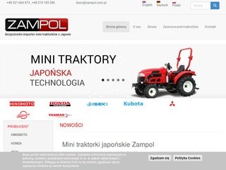 Podgląd https://www.traktorki-japonskie.pl