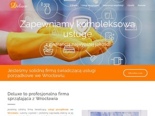 Podgląd https://www.sprzataniedeluxe.pl