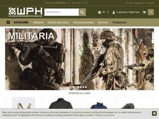 Podgląd https://wphmilitaria.pl