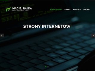 Podgląd https://maciejrajda.pl