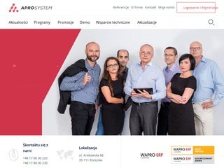 Podgląd https://www.aprosystem.pl