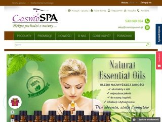 Podgląd https://cosmospa.pl