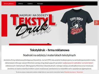 Podgląd tekstyldruk.com.pl