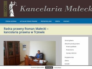 Podgląd maleckikancelaria.pl