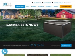 Podgląd https://szamba-luxbud.pl