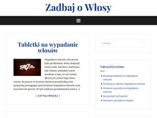 Podgląd https://www.zadbaj-o-wlosy.pl