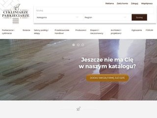 Podgląd https://cykliniarze-parkieciarze.pl