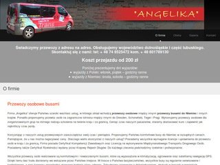 Podgląd przewozy-angelika.pl