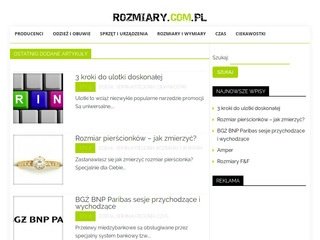 Podgląd rozmiary.com.pl